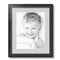ArtToFrames 14x17" Matted Picture Frame with 10x13" Single Mat Photo Opening Framed in 1.25" Black and 2" Mat (FWM-4083-14x17)